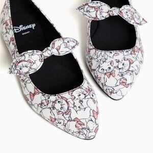 Torrid Disney The Aristocats Marie Pointed Toe Mary Jane Flats (WW)